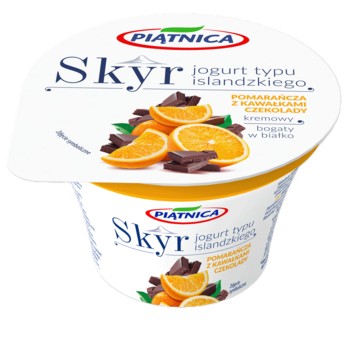 Skyr jogurt typu islandzkiego pomarańcza z kawałkami czekolady Piątnica 150 g 428847_0_1746743903553.jpg