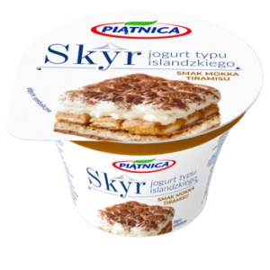Skyr jogurt typu islandzkiego mokka-tiramisu Piątnica 150 g