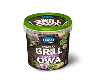 Sałatka grillowa z czosnkiem 500 g Lisner