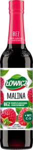 Łowicz Suplement diety Syrop o smaku malinowym 400 ml