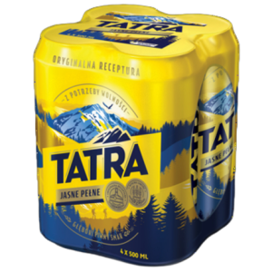 'Tatra Piwo jasne pełne 4x500 ml