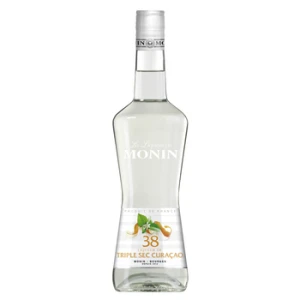 'Monin Triple Sec Curacao - likier pomarańczowy biały 38% 0,7 l'