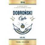 'Dobroński Cydr Jabłkowy 4,5% alk 330 ml puszka