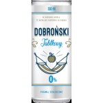 'Dobroński Cydr Jabłkowy 0 % alk 330 ml puszka