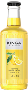 Kinga Pienińska napój Sparclino Lemon 250 ml glass