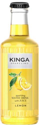 Kinga Pienińska napój Sparclino Lemon 250 ml glass 1300021.png