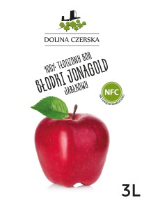 Sok NFC jabłkowy Jonagold 100% Dolina Czerska 3 l