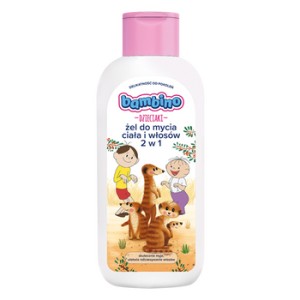 Dzieciaki Żel do mycia ciała i włosów 2w1 Bolek i Lolek - Surykatki 400 ml