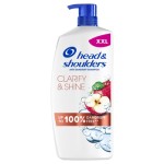 Head & Shoulders Clarify & Shine Szampon przeciwłupieżowy 800 ml. Z octem jabłkowym