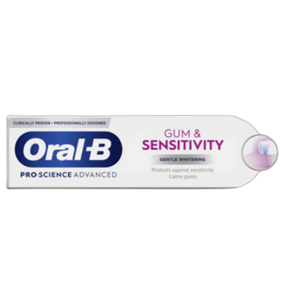 Oral-B Pro-Science Advanced Gum & Sensitivity Pasta do zębów 75 ml 126296692%2F35143197%2F378332.png