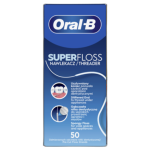 Oral-B Super Floss Nić dentystyczna 50 odmierzonych odcinków