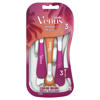 Gillette Venus Smooth Miami Maszynki do golenia dla kobiet, 3 Maszynki jednorazowe dla kobiet 302221_0_1746741348085.jpg