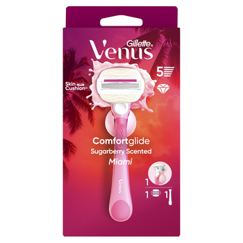 Gillette Venus ComfortGlide Sugarberry Miami Pachnąca Maszynka do golenia dla kobiet 456776_0_1746744432363.jpg