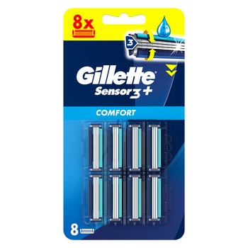 Gillette Sensor 3+Comfort Ostrza wymienne do maszynki do golenia, 8 wkładów z 3 ostrzami 76834_0_1746736561427.jpg