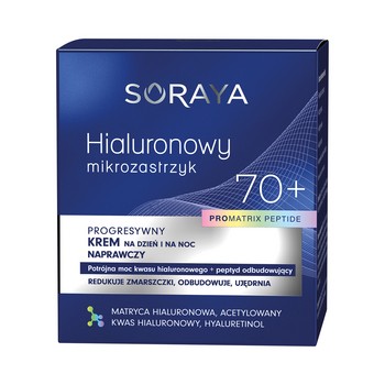 SORAYA Krem naprawczy na dzień i na noc 70+, 50 ml Hialuronowy mikrozastrzyk PROMATRIX PEPTIDE 266692_0_1746740558413.jpg