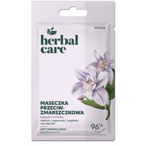 Herbal Care Przeciwzmarszczkowa maseczka PEPTYDY Z ORCHIDEĄ, 7 g
