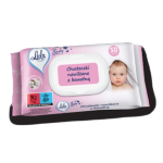 Lula CLICK-TOP Chusteczki nawilżane EXTRAT Z BAWEŁNY 50szt