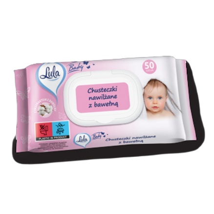 Lula CLICK-TOP Chusteczki nawilżane EXTRAT Z BAWEŁNY 50szt 126296955%2F52968625%2F193798.png