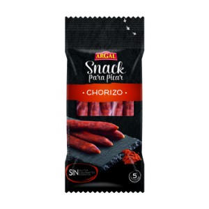 Mini snack chorizo 50 g Argal