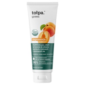 Tołpa. green regenerujący multifunkcyjny olejek w kremie do włosów suchuch, matowych i puszących się 125 ml