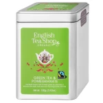 Herbata Zielona Green Tea Pomegranate sypana w puszce 100 g BIO