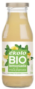 Lemoniada z miętą pieprzową bez dodatku cukru BIO 200 ml