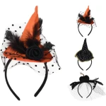 Kapelusz czarownicy diadem 24cm 3 wzory
