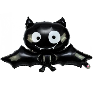 Halloweenowy balon foliowy nietoperz