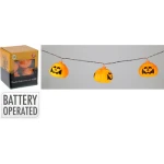 Lampion halloweenowy 9led