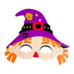 Maska halloween na oczy