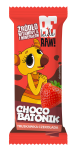 BeRAW Kids Choco Batonik Truskawka 25 g
