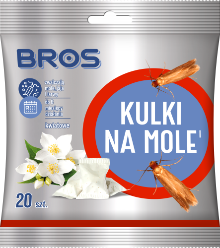 BROS - kulki na mole kwiatowe 20 szt. 1059302.png