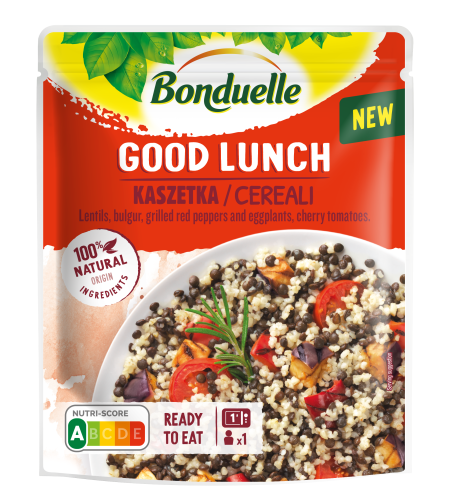 Good lunch kaszetka z bulgurem 250 g Bonduelle Good lunch kaszetka z bulgurem 250g Bonduelle
