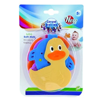 Mini maty kąpielowe 5 szt. - Kolorowy Ocean 52042.jpg