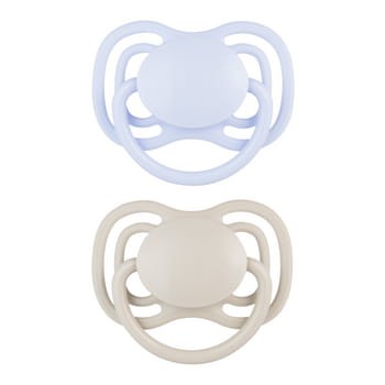 Canpol Babies Smoczek silikonowy 6-18m symetryczny DENTAL AIR 2 szt. niebieski 72896.jpg