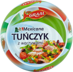 Sałatka Mexicana Tunczyk z warzywami Graal 280 g
