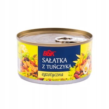 Sałatka z tuńczyka egzotyczna B&K 185 g B-K-salatka-tunczyk-egzotyczna-185g.jpeg