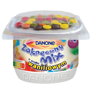 Danone jogurt zakręcony mix 125 g
