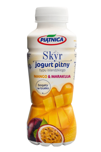 Piątnica jogurt skyr pitny 330 ml mango/marakuja