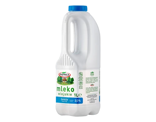 Piątnica mleko wiejskie 2% 1 l