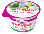 Piątnica serek wiejski bez laktozy 200 g