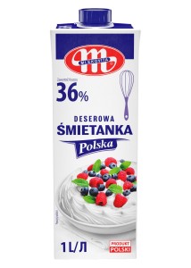 Mlekovita śmietanka UHT 36% 1 l