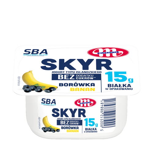Mlekovita Jogurt Skyr borówka/banan 140 g