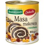 Masa makowa 850 g Bakalland