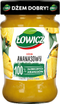 Dżem ananasowy o obniżonej zawartości cukrów Łowicz 280 g