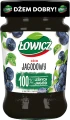 Dżem jagodowy o obniżonej zawartości cukrów Łowicz 280g