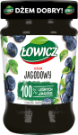 Dżem jagodowy o obniżonej zawartości cukrów Łowicz 280 g