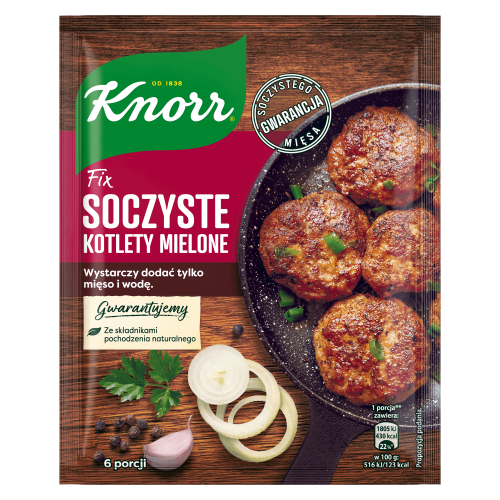 Fix Soczyste kotlety mielone Knorr 70g