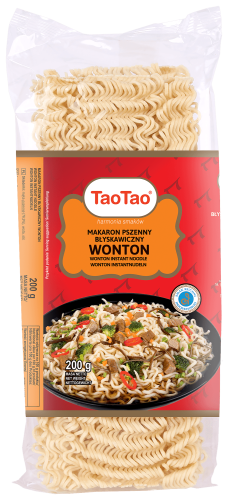 Makaron pszenny błyskawiczny Wonton Tao Tao 200g
