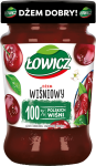 Dżem wiśniowy o obniżonej zawartości cukrów Łowicz 280 g